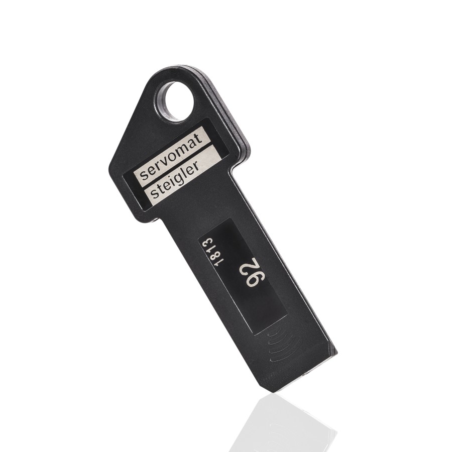 MIFARE Key schwarz Transponder in Schlüsselform